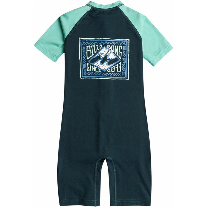 2024 Billabong Toddlers Boxed In Combi UV50 Surf Suit EBTWR03000 - Navy